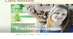 Desktop Screenshot of clararottsolk.com