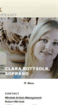 Mobile Screenshot of clararottsolk.com